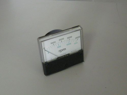 Tokokeiki RPM Meter Gauge, BD914529, 0-4000, 0-1310, Used, Warranty