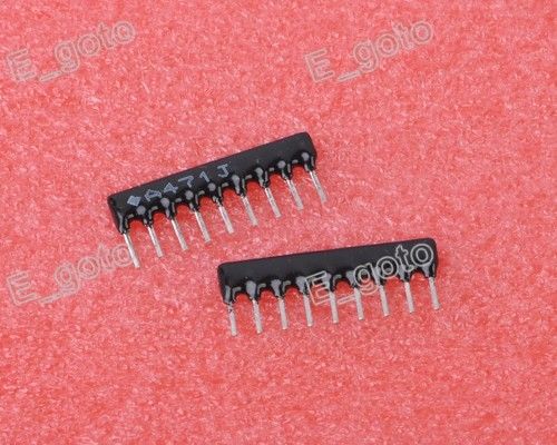 1pc DIP9 470R Row Resistor A09-471 SIP resistor  CHIP