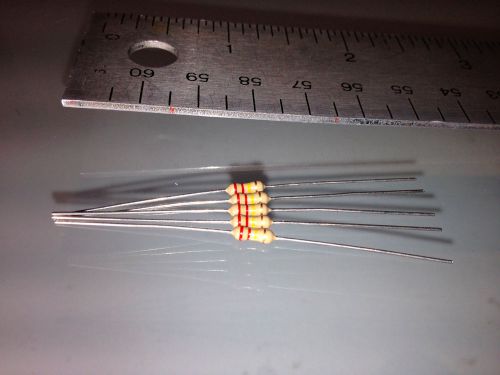 220k ohm 1/4 watt @ 5% Tolerance Resistor (5 pack)