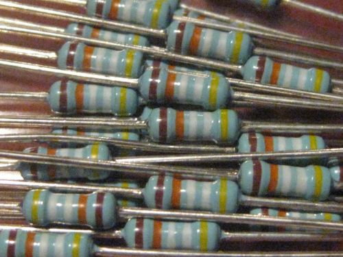 375+- pieces Aircraft Resistor p/n RN1/4T1499K1  analog electronics reostat New