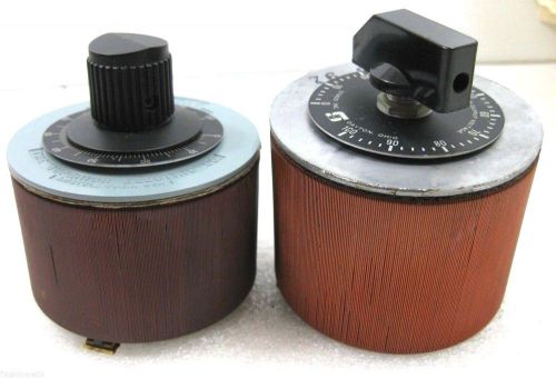 Pair staco 251 &amp; superior 10b 0-100v powerstat variable variac transformers for sale