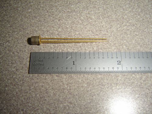 Vintage Photo Transistor or Diode Marked SSPI 6750 Gold Leads