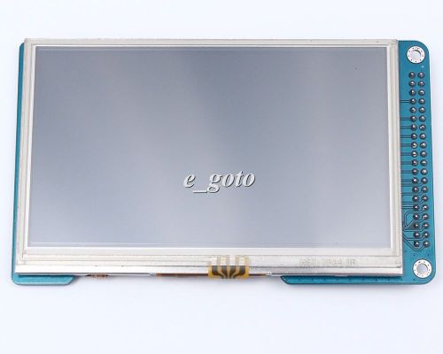 4.3&#034; TFT LCD Module Display + SD Socket + PCB adapter + Touch Panel good