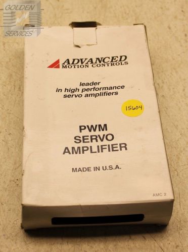 Advanced Motion Controls 25A20T Brush Type PWM Servo Amplifier (NIB)