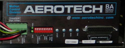 Aerotech BA10-160 Servo Amplifier BA Series