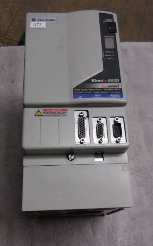 Allen bradley kinetix 6000 power supply/servo drive axis module 2094-bc02-m02-s for sale