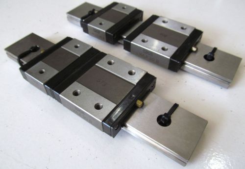 2 pcs linear motion guide, lwlf30b+lwlfc30b, 165mm rail length, iko for sale