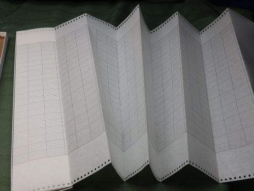 Westronics folding grid graft chart paper ctw63025-00 pn 30606621 13.5&#034; w 65&#039; l for sale