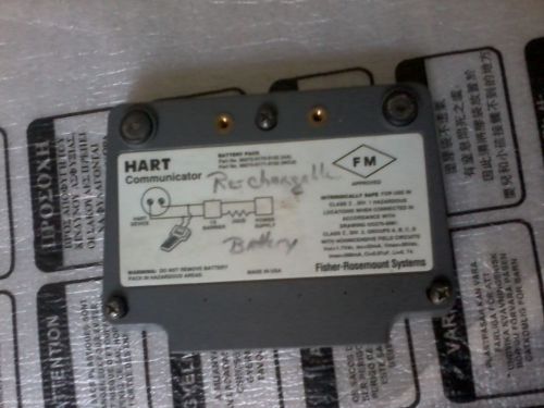 Fisher rosemount 275 hart communicator battery pack  (nicd ) for sale