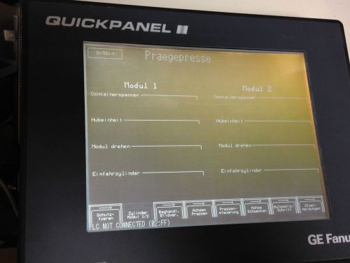 GE Fanuc Quick panel  GP570-LG21-24V GP570LG2124V