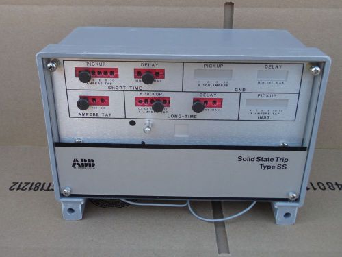 ABB POWER SHIELD SOLID STATE TRIP BREAKER TYPE SS SS4G  Part # 60990 2-T001 NEW