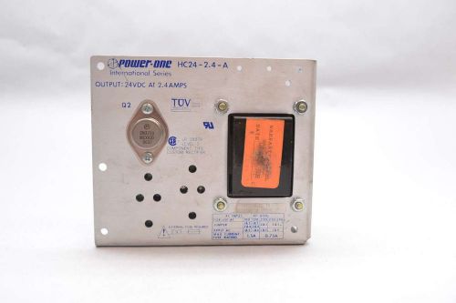 New power-one hc24-2.4-a 230/240v-ac 24v-dc 2.4a amp power supply d428374 for sale