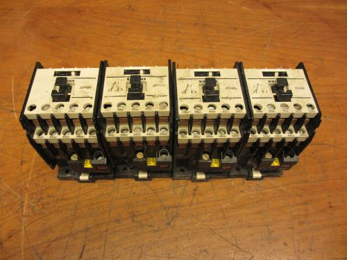 Siemens Lot of 4 3TH85 05-0A Overload Relays