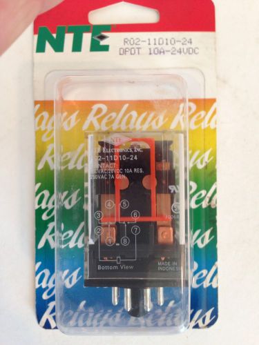 NTE R02-11D10-24 10 AMP 24 V Really R0211D1024