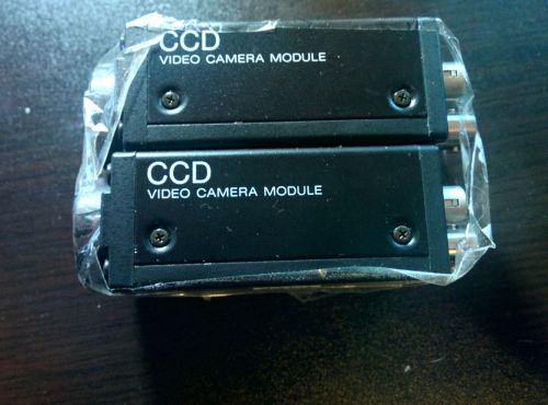 LOT OF 2 SONY XC-75 CCD Video Camera Modules Towada 97D 750FF DC 10.5-15V
