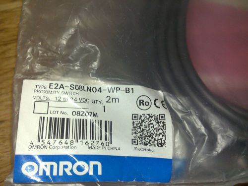 Omron E2A-S08LN04-WP-B1 sensor with 2M cable