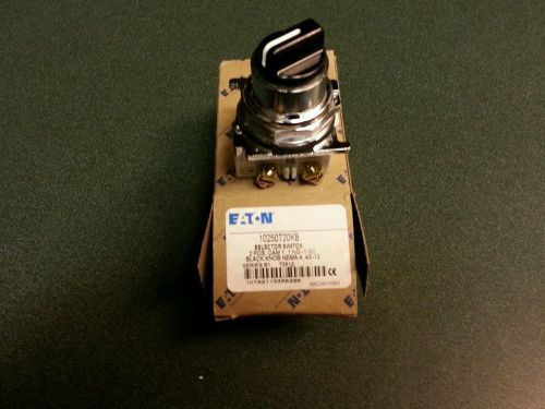 CUTLER-HAMMER SELECTOR SWITCH 10250T20KB
