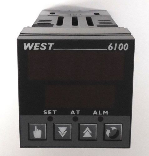 WEST 6100 TEMPERATURE CONTROLLER WARD INDUSTRIES N6100 / Z1100.02 1/16 DIN