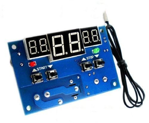 Dc 12v 10a intelligent digital display thermostat temperature controller switch for sale