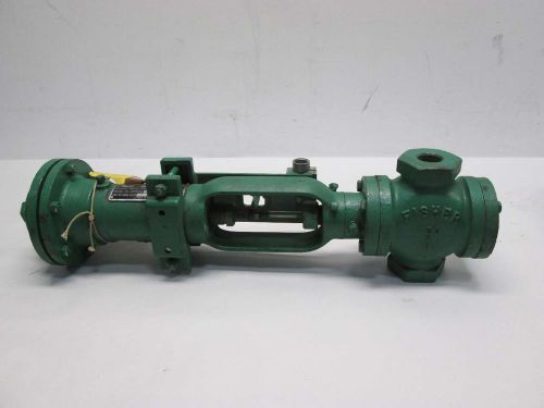 Fisher 57 1in npt steel pneumatic threaded control valve d406390 for sale