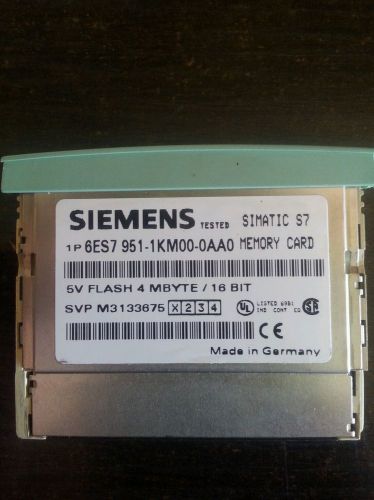 SIEMENS 6ES7951-1KM00-0AA0 MEMORY CARD 4 MB