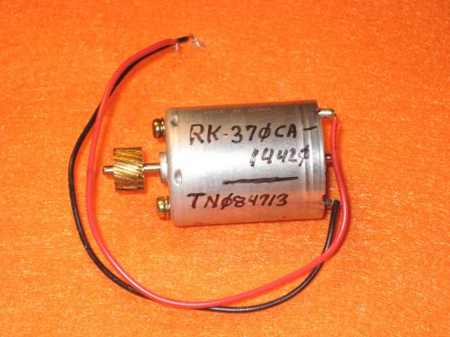 Mabuchi RK-370CA-14420 12-24 VDC Motor