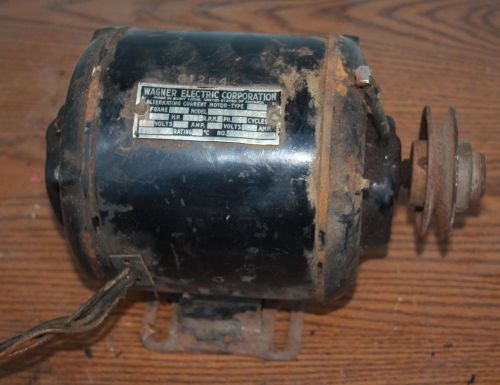 Wagner electric 1725 rpm 115 volt  1/6hp electric motor for sale