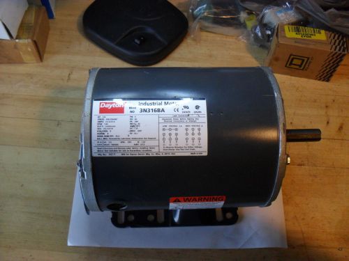 Dayton 3/4hp electric motor 3n316ba voltage:208 - 230 v-ac, 460 v-ac for sale