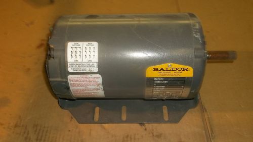 BALDOR 2 HP MOTOR, RM3155, 230/460 V, 3450 RPM, FR 56H, NEW