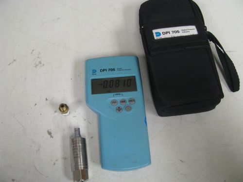 Druck dpi 705 15 psi gauge (max press. 2x fs) digital pressure indicator - dq17 for sale