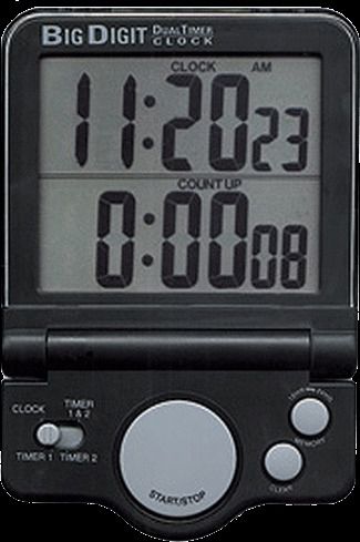 General ti895b dual timer/clock with jumbo display for sale