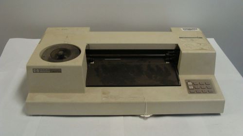 Agilent HP 7440A ColorPro eight pen plotter with HP-IB interface.