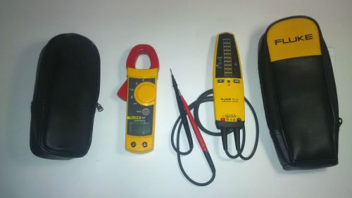 Fluke 322 clampmeter and fluke t+ can electrical tester for sale