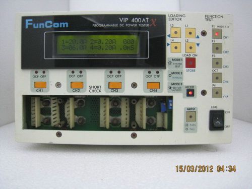 Funcom vip-400at programmable dc power tester for sale