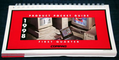 COMPAQ 1998 Product Pocket Guide