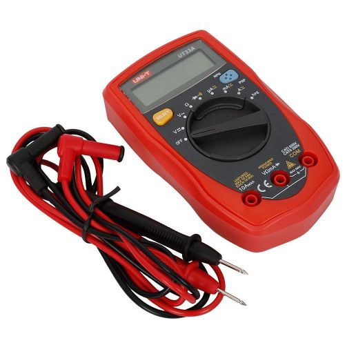 Uni-t ut33a auto range digital multimeter handheld ac dc volt ohm meter tester for sale