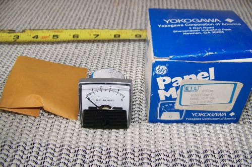 Yokogawa Panel Meter, 250-1, 9136HDF,  0-5 ADC, New in Box, Free Shipping
