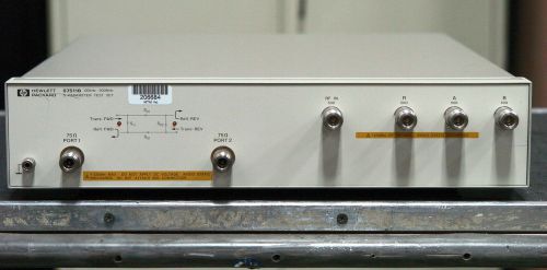 Agilent / HP 87511B 100 kHz to 500 MHz S-Parameter Test Set, 75 Ohm w/Cables