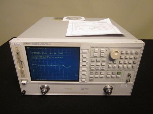 Agilent 8722ES 50 MHz to 40 GHz Vector Network Analyzer w/ Opt. 1D5 - CALIBRATED