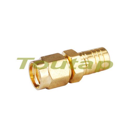 Sma-smb adapter sma plug to smb plug straight gold-pleated rf adapter connector for sale