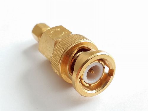 SMC (female) to BNC (male) Gold Plated Sealectro Adapter