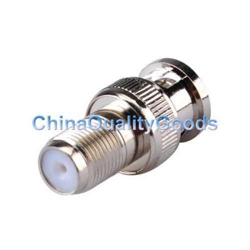 Bnc-f adapter bnc male to f female straight rf adapter for sale