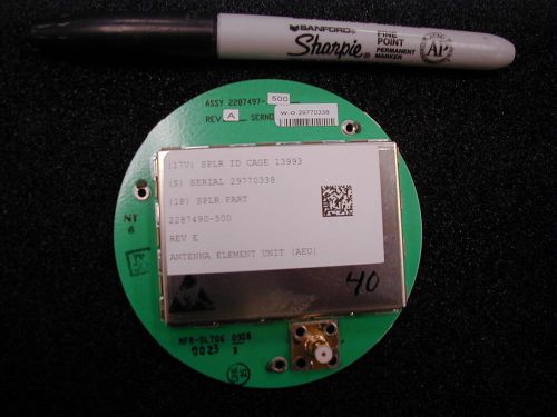 Wideband PHEMT Hi Dynamic Range LNA module RFMD SPF5122Z .2-2.4 GHz NOS &lt;1 dB NF