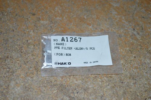 Hakko A1267 5PK Aluminum Pre Filter for 808