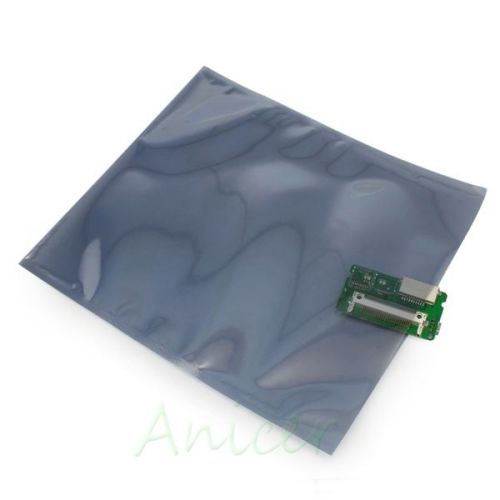 100pcs anti-static esd pack antistatic shielding bags 240x210mm open-top for sale