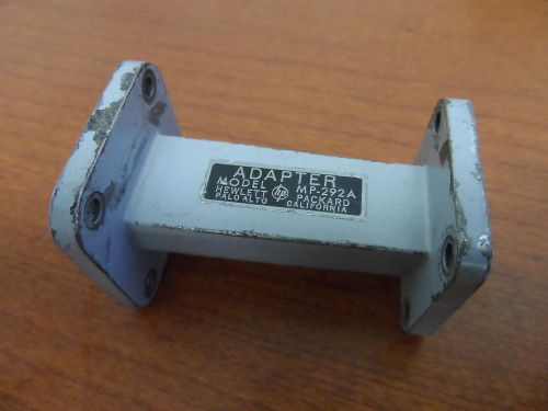 HP Waveguide Adapter Model MP-292A