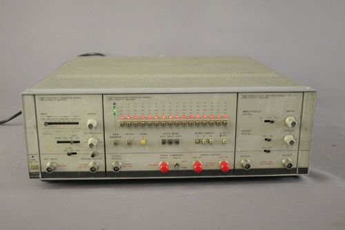 Hewlett Packard HP 8084A Word Generator with 8081A 8083A Plug-in modules