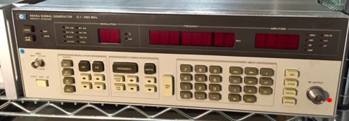 Hp 8656a signal generator 0.1-990 mhz for sale