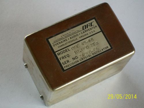 OVENAIRE OCXO oven quartz oscillator 10 mhz ex GIGATRONICS GIGA TRONICS 1026