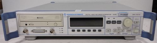 Rohde &amp; schwarz dvrg digital video recorder generator 2083.1302.02 loaded for sale